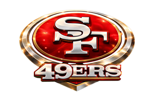 3D style 49er Logo on Short Sleeve Tee
