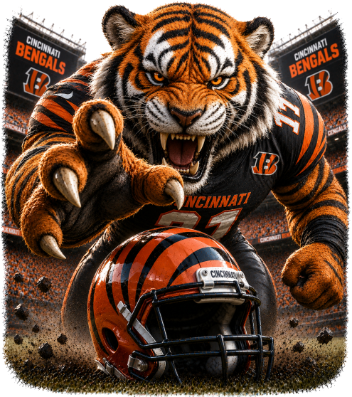Cincinnati in the stadium