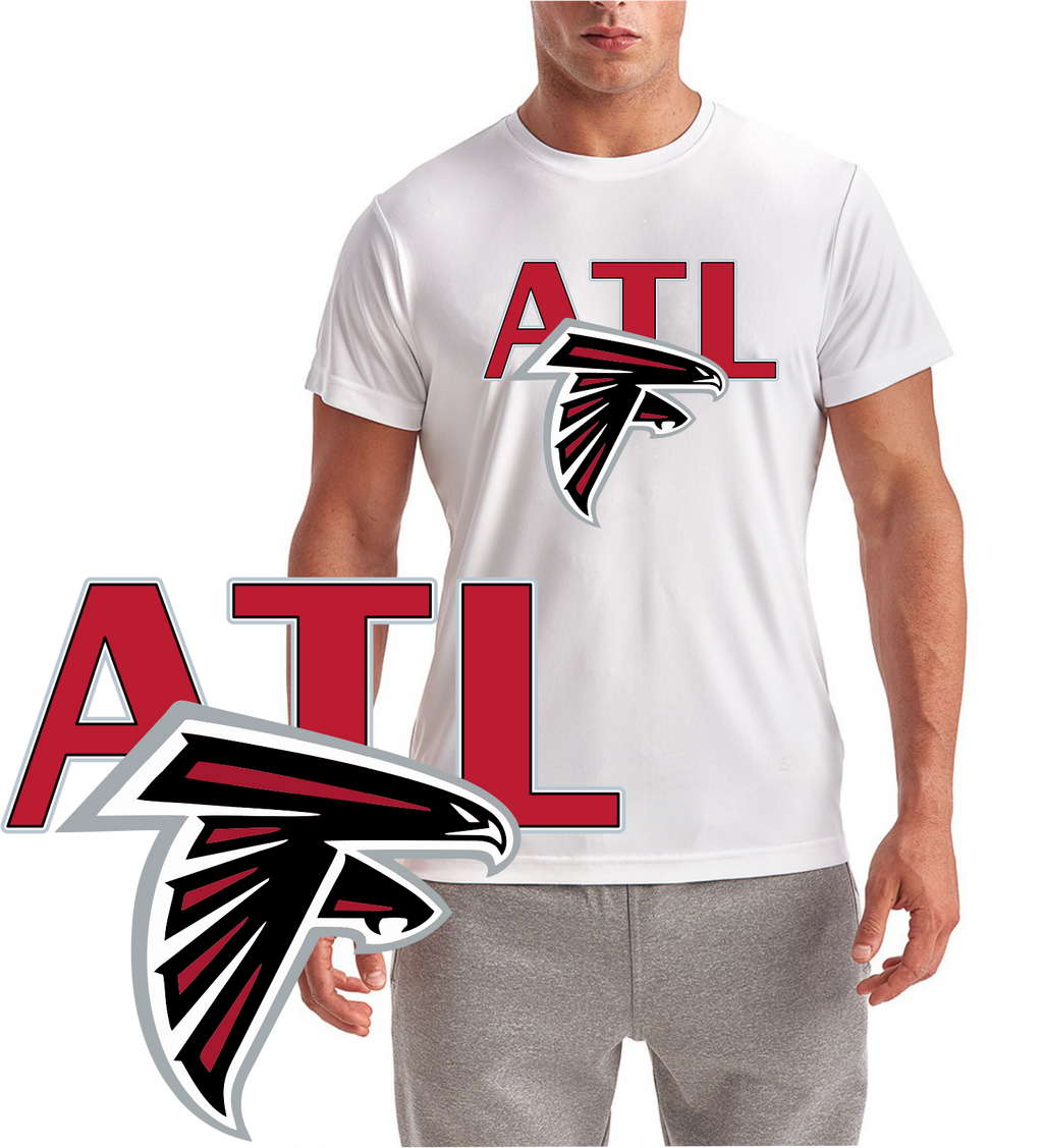 ATL Atlanta Falcon Football Short Sleeve T-Shirt
