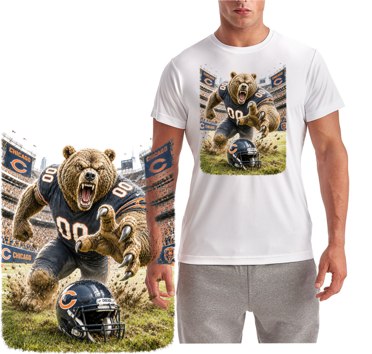 Rushing Bear Short Sleeve T-Shirt