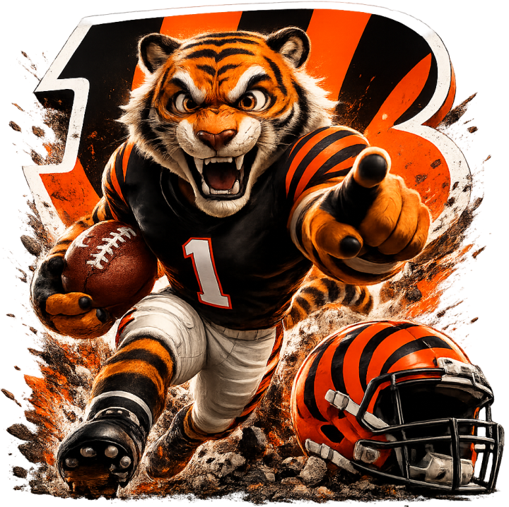 Bengal B Charge Short Sleeve T-Shirt