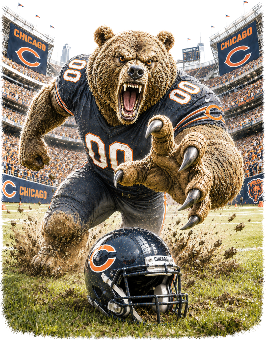 Rushing Bear Short Sleeve T-Shirt