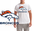 Denver Bronco Head Logo Short Sleeve T-Shirt
