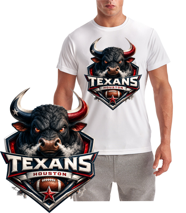 Texans Shield Short Sleeve T-shirt
