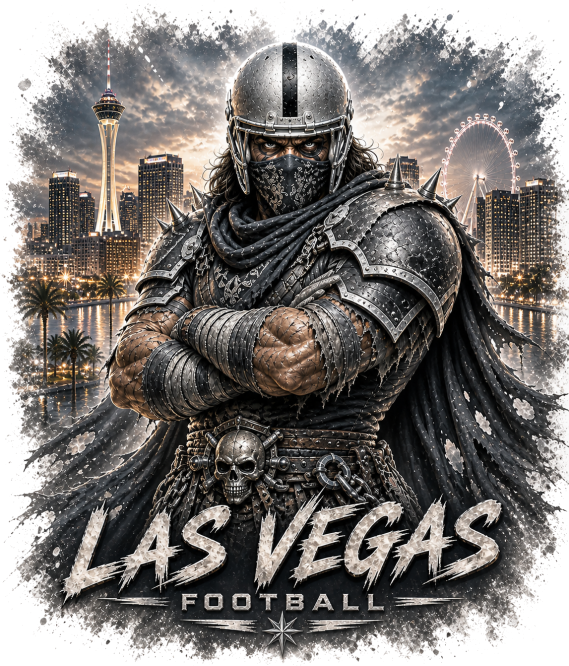 Vas Vegas Football Raiders Short Sleeve T-Shirt