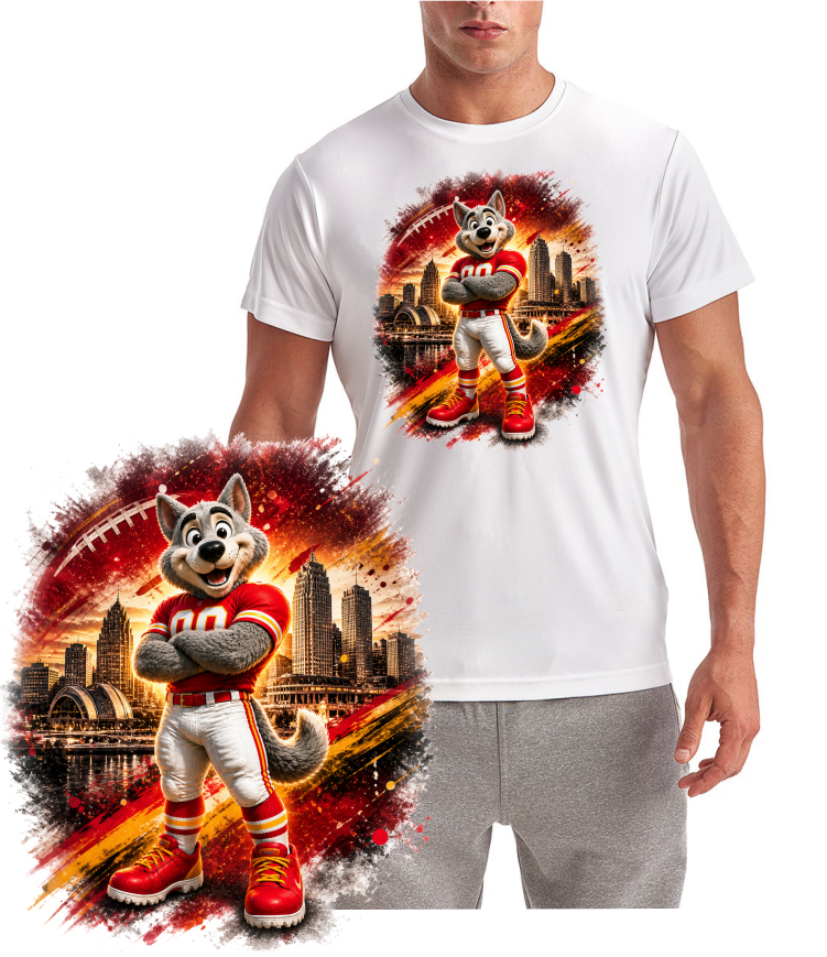 Chiefs Mascot Short Sleeve T-Shirt