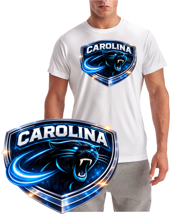 Carolina Shield Design Short Sleeve T-Shirt