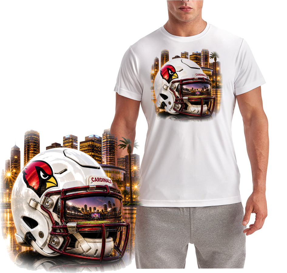 Arizona Skyline Helmet Color, Short Sleeve T-Shirt