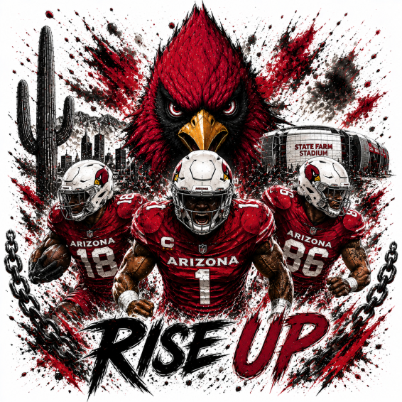 Arizona Cardinals Short Sleeve T-Shirt