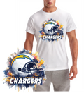 Charger Helmet Splater Short Sleeve T-Shirt
