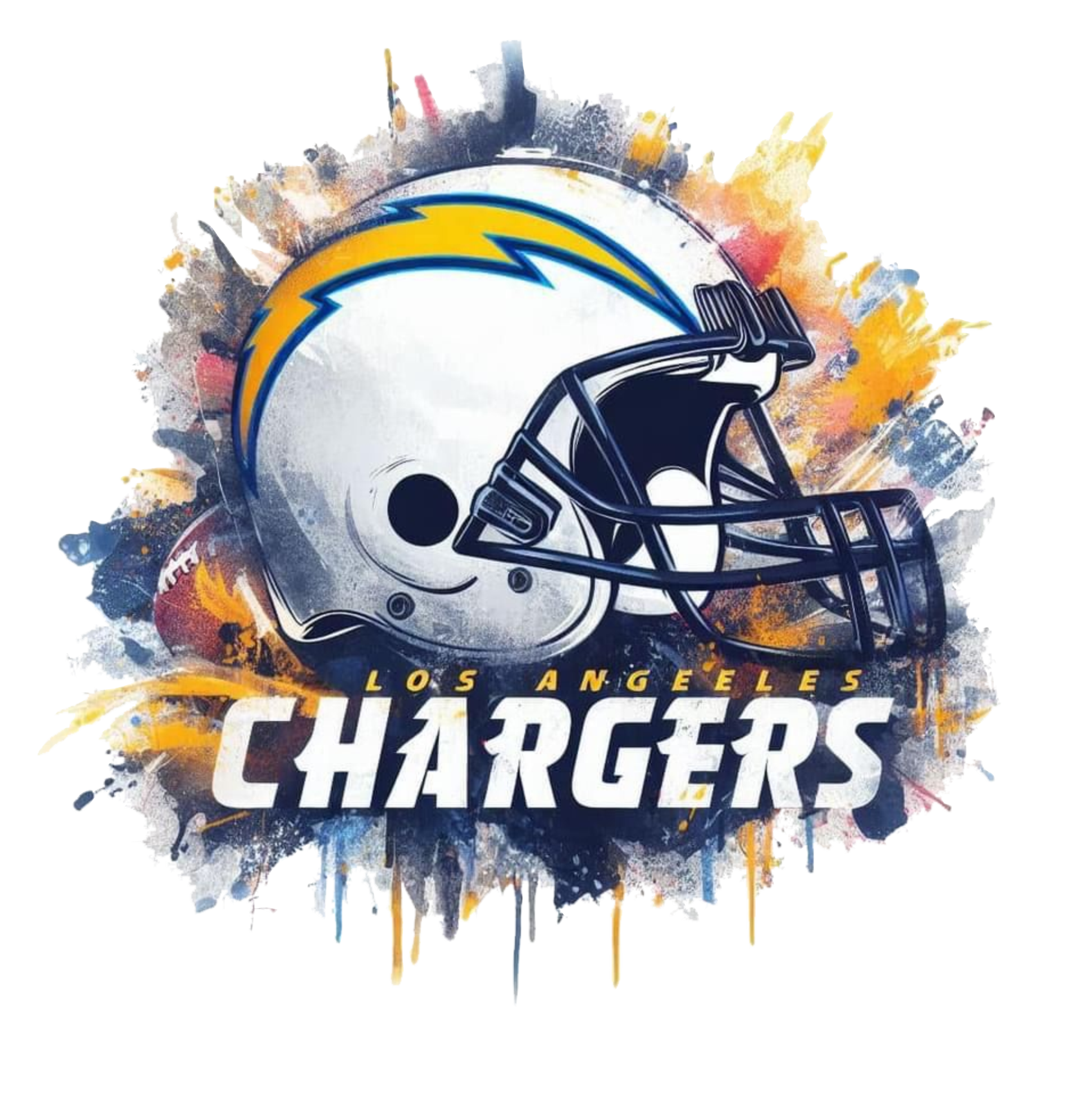 Charger Helmet Splater Short Sleeve T-Shirt