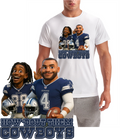 Dak Dallas Cowboy Cartoon Short Sleeve T-Shirt