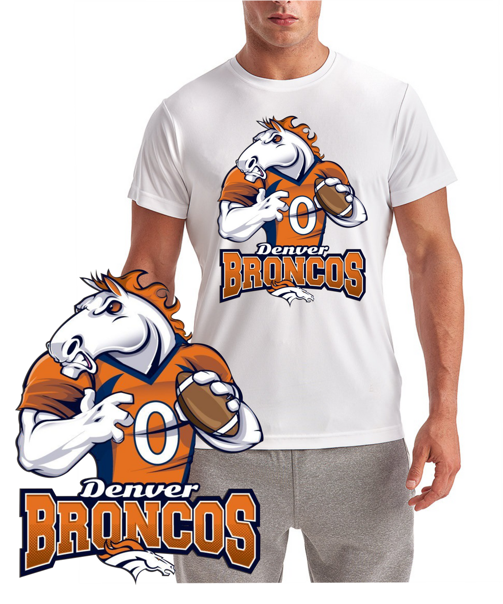Bronco Drop Back Denver Short Sleeve T-Shirt