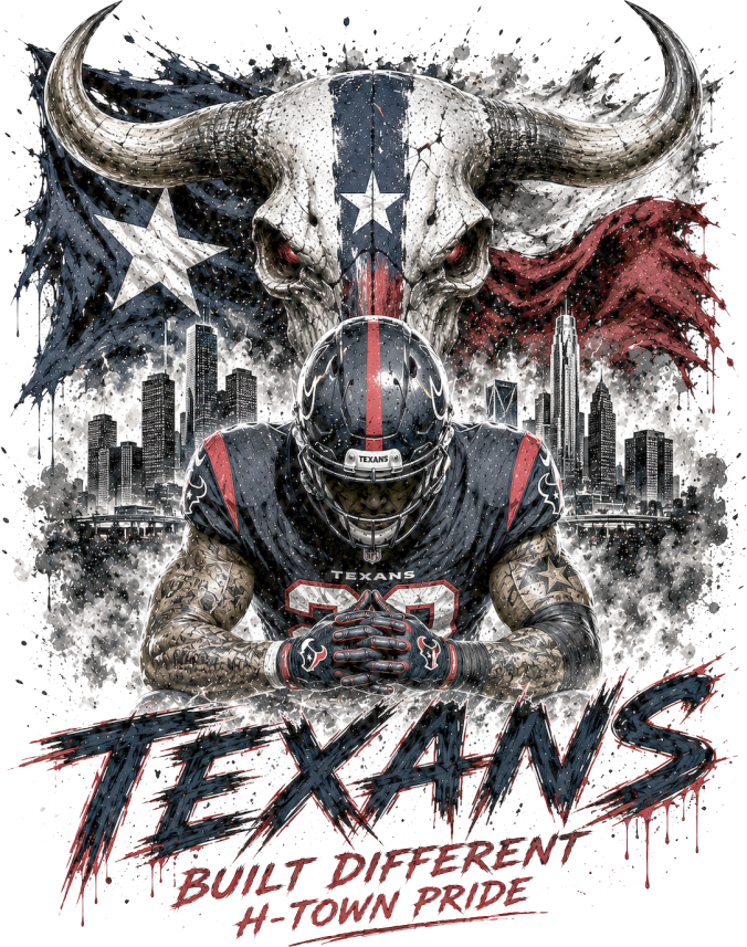 Texas Texan Thinker Short Sleeve T-Shirt