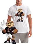 Falcon Mascot Football Downtown Short Sleeve T-Shirt