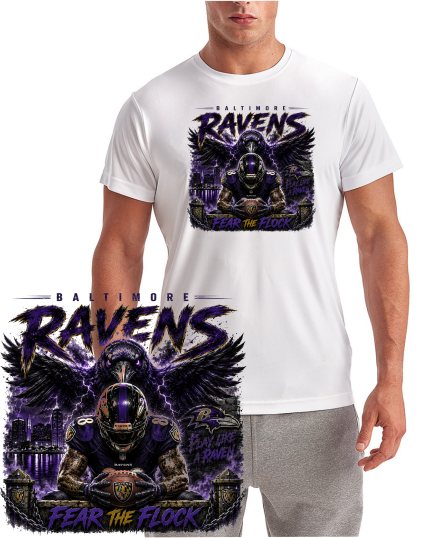 Fear The Raven Short Sleeve T-Shirt