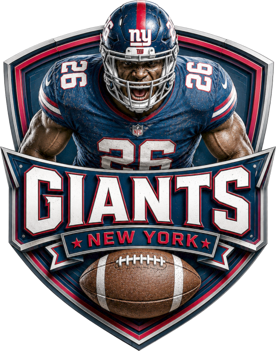 Giants Football New York Short Sleeve T-Shirt