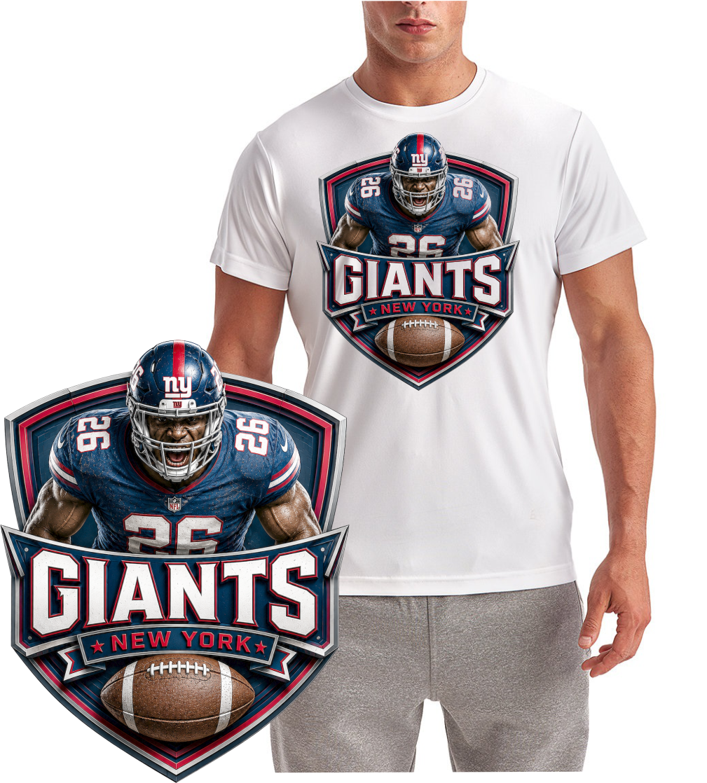 Giants Football New York Short Sleeve T-Shirt