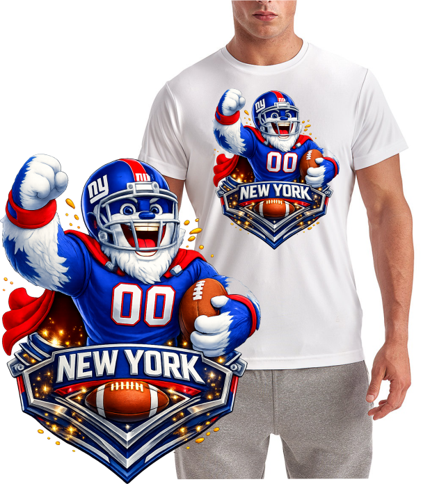 NY Giants Monster New York Fan Short Sleeve T-Shirt