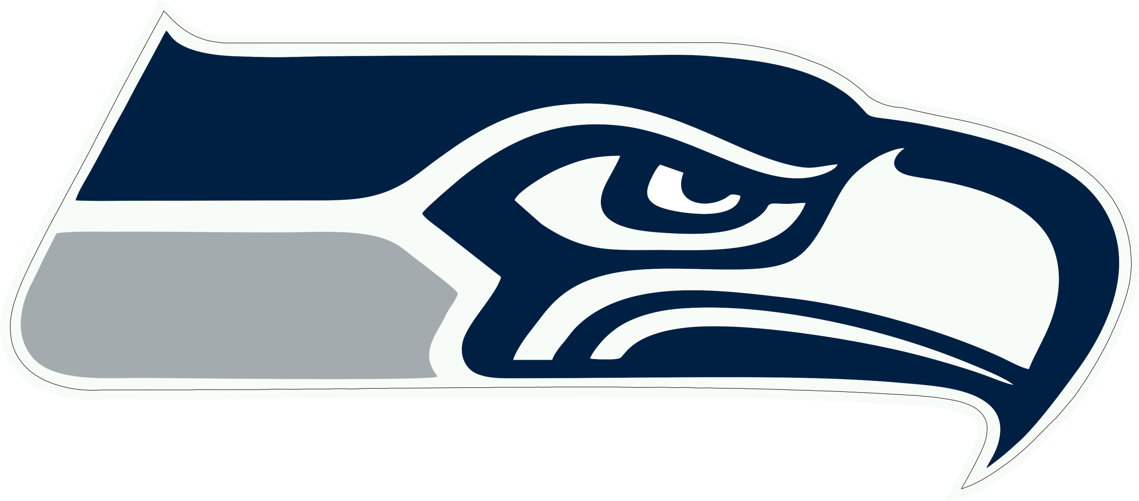 Classic Seahawk Football Short Sleeve T-Shirt