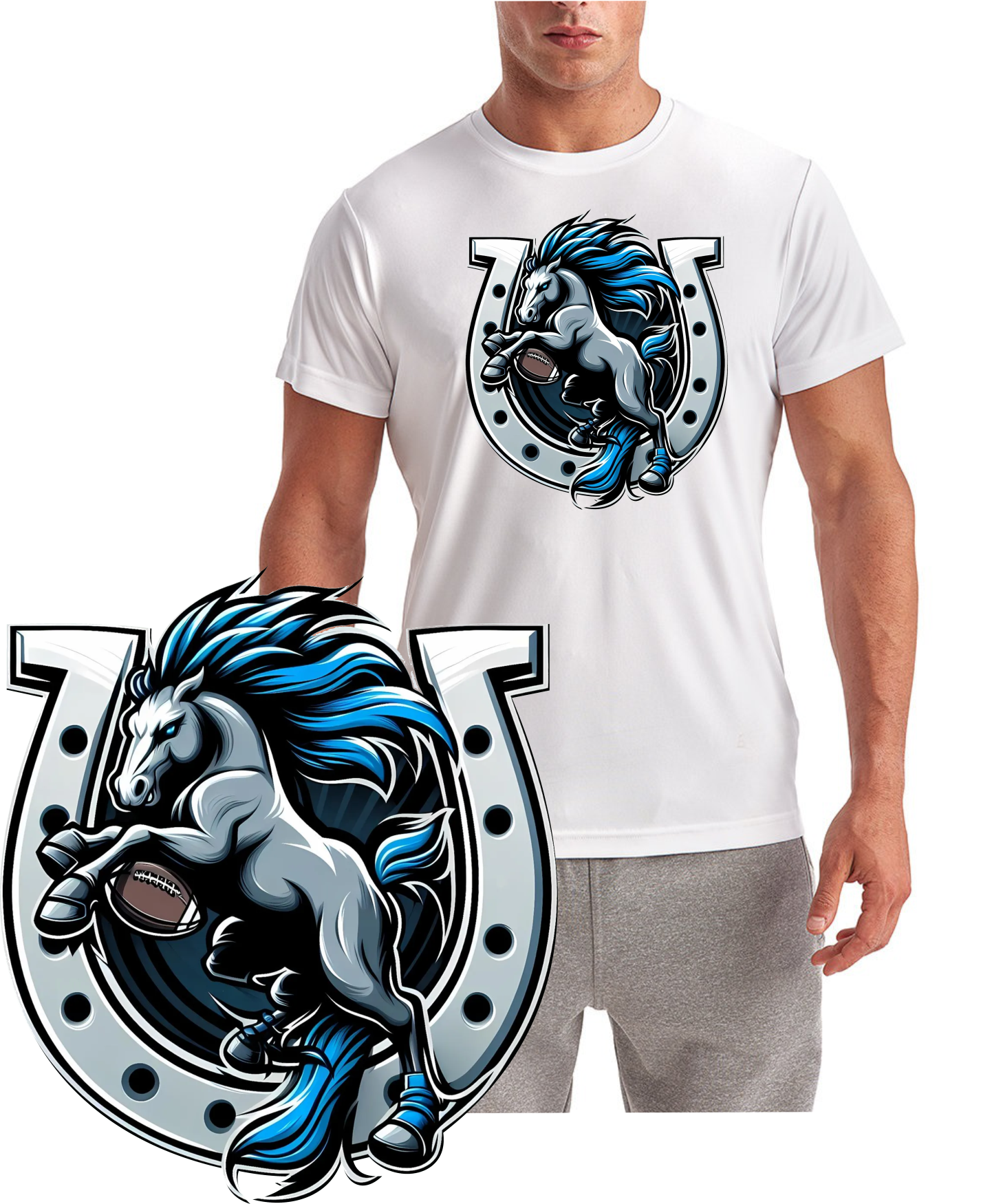 Indianapolis Horse Short Sleeve T-Shirt
