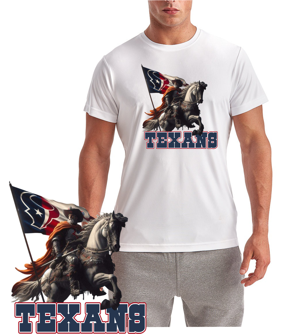 Texans Football Rider Short Sleeve T-Shirt