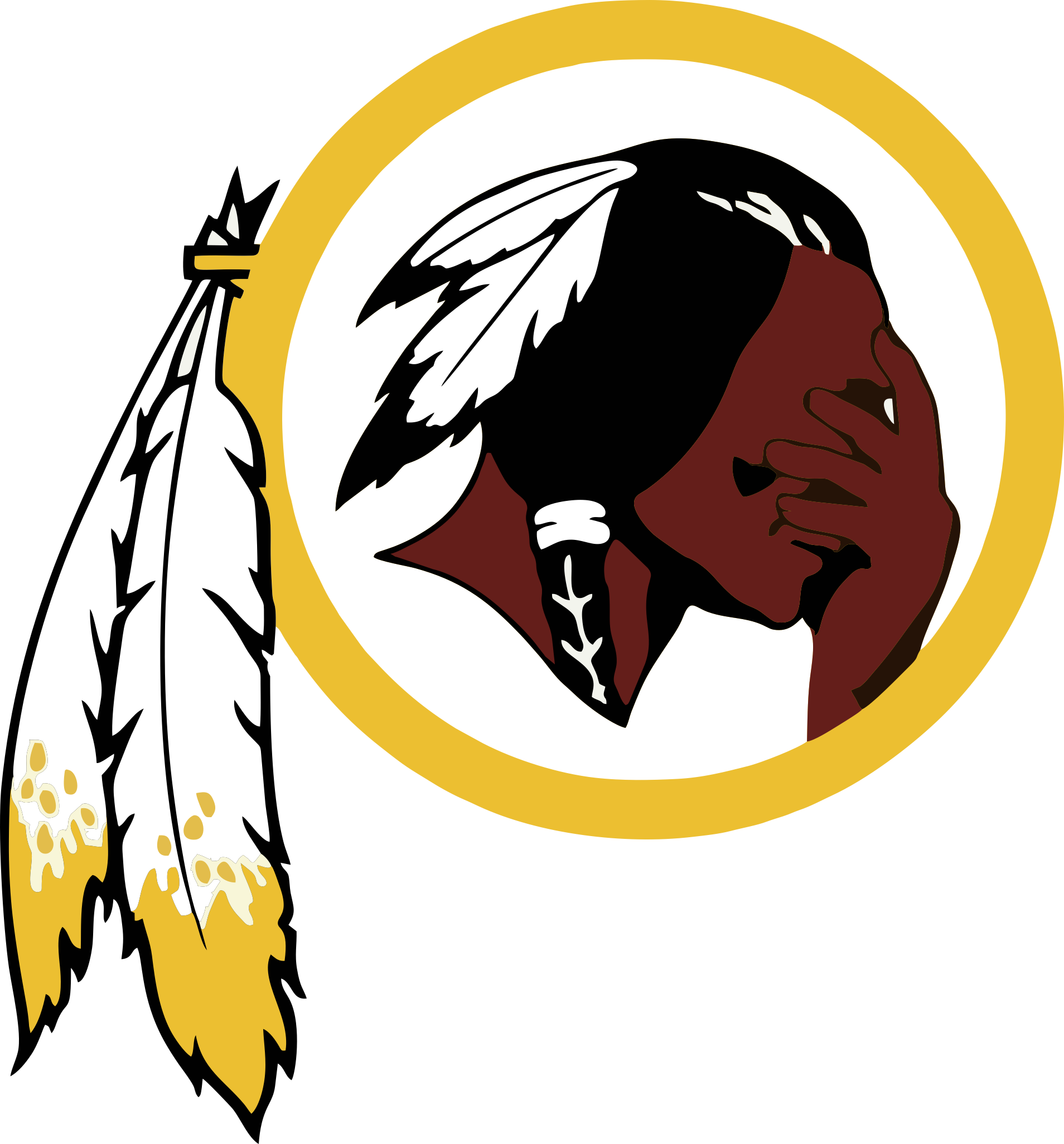 Washington Redskin Reaction Short Sleeve T-Shirt