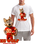 KC Wolf Logo Short Sleeve T-Shirt