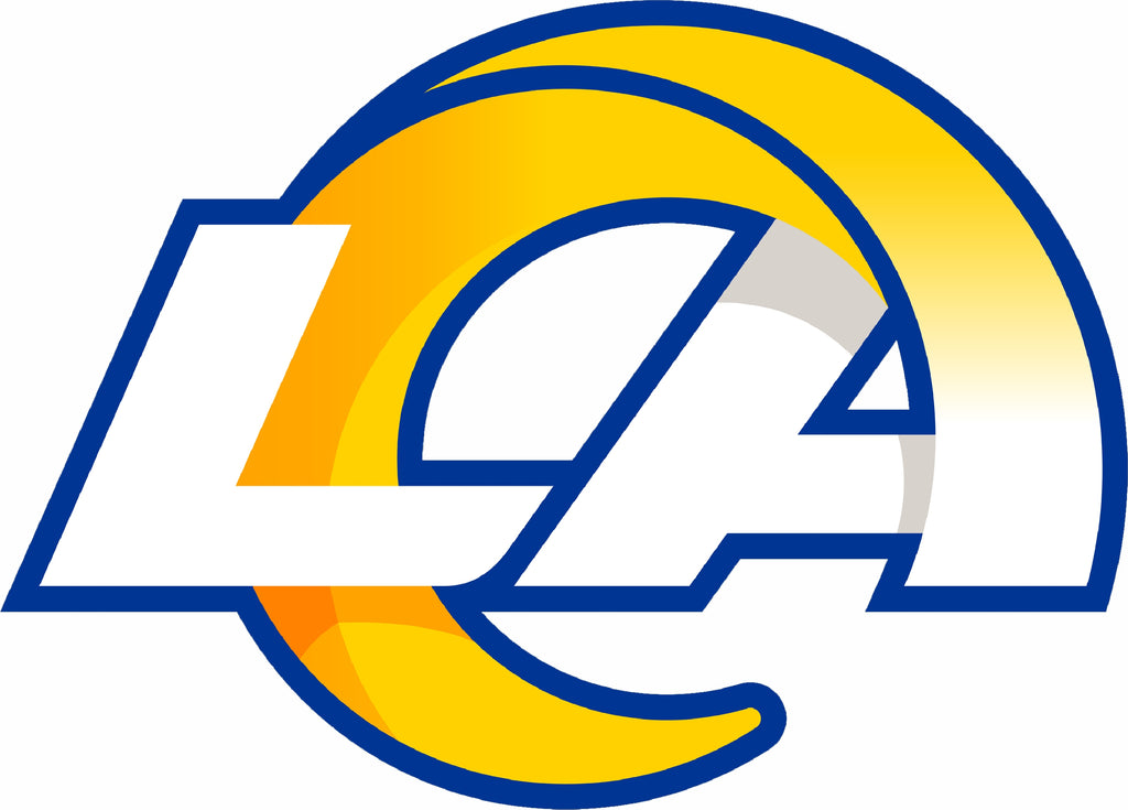 LA Rams Horn Logo Football Short Sleeve T-Shirt