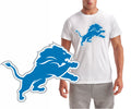 Simple Detriot Lion Logo Short Sleeve T-Shirt