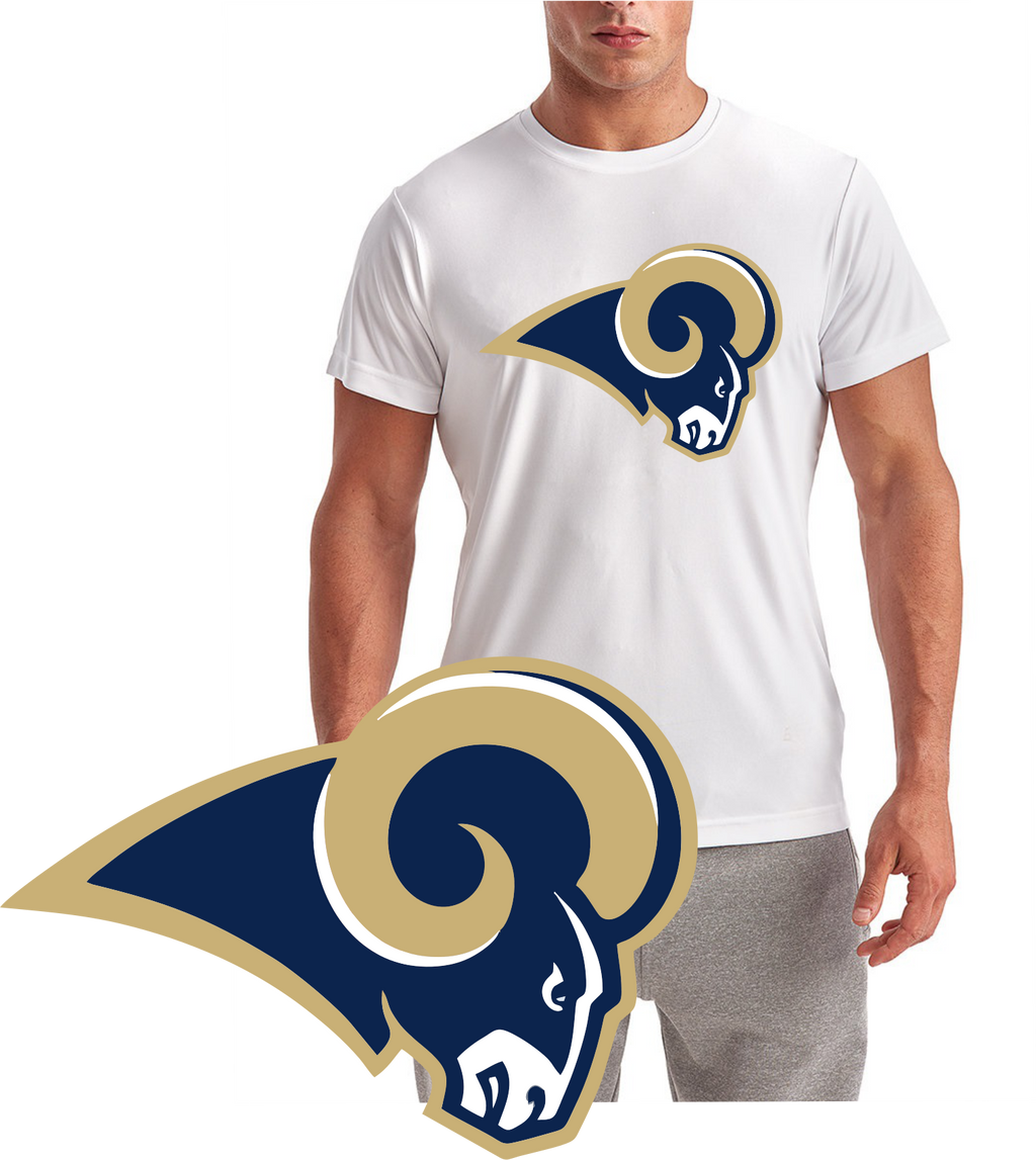 LA Rams Classic Design Short Sleeve T-Shirt