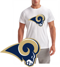 LA Rams Classic Design Short Sleeve T-Shirt