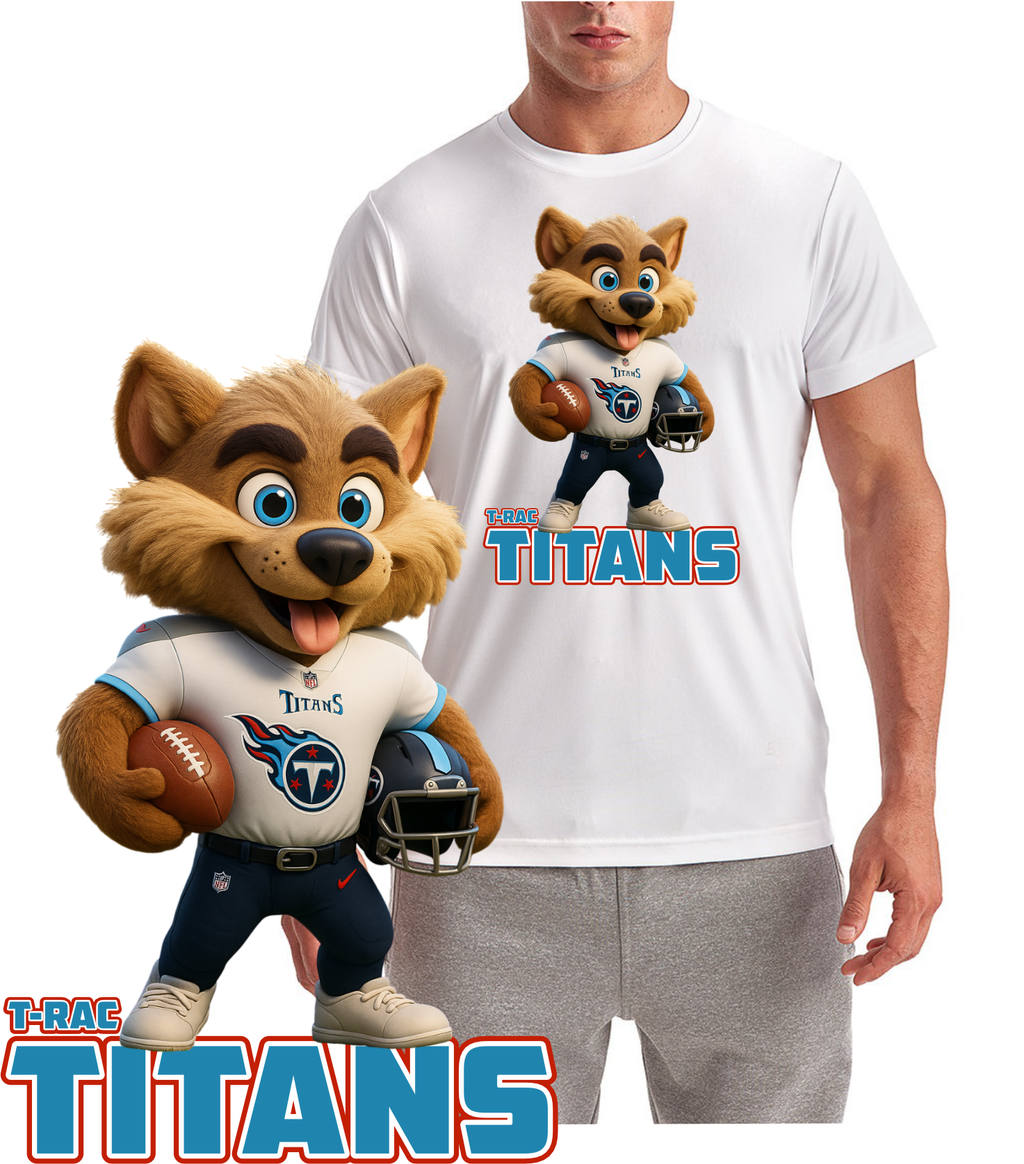 Tennessee Titans Mascot Short Sleeve T-Shirt