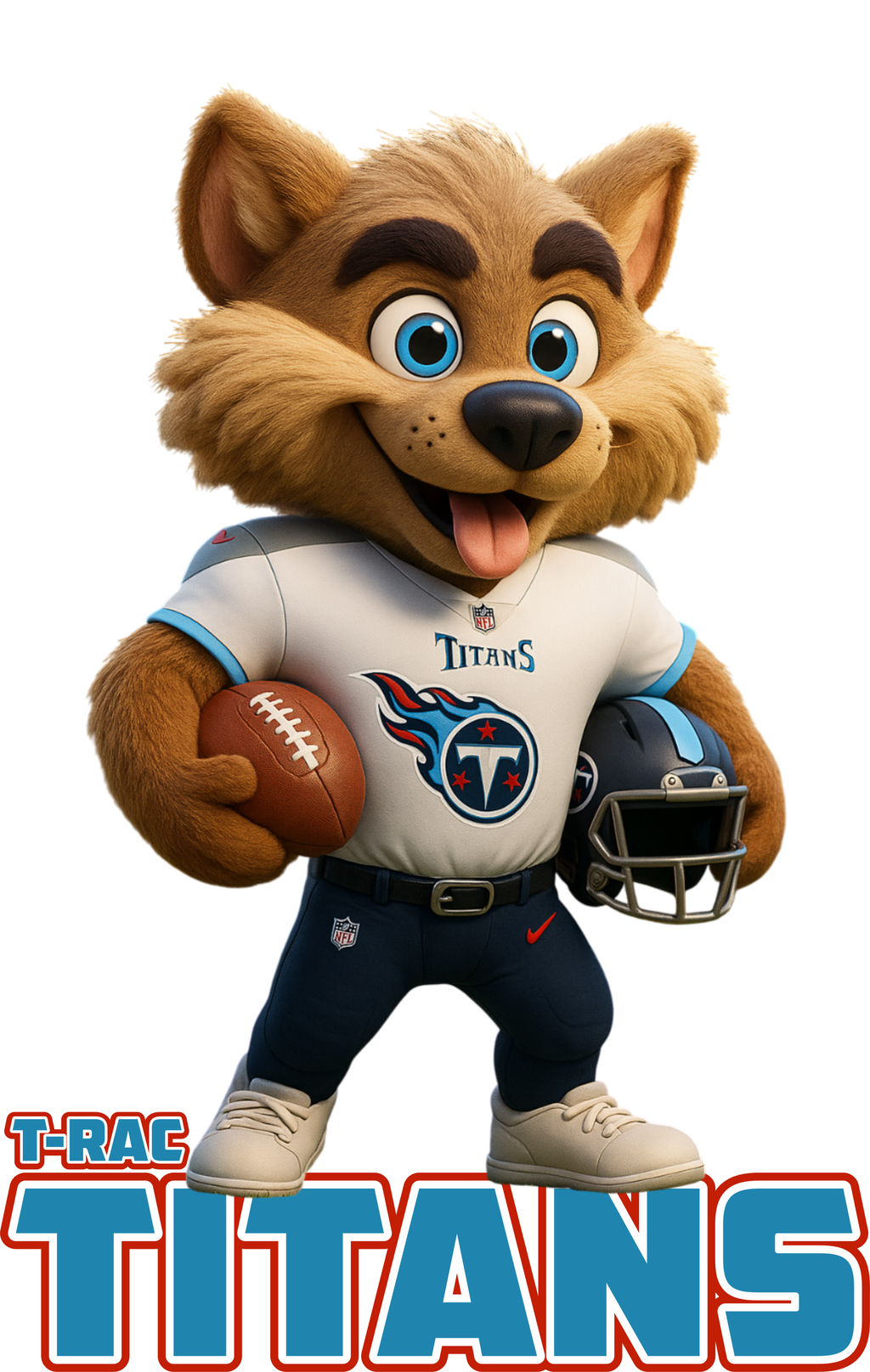 Tennessee Titans Mascot Short Sleeve T-Shirt