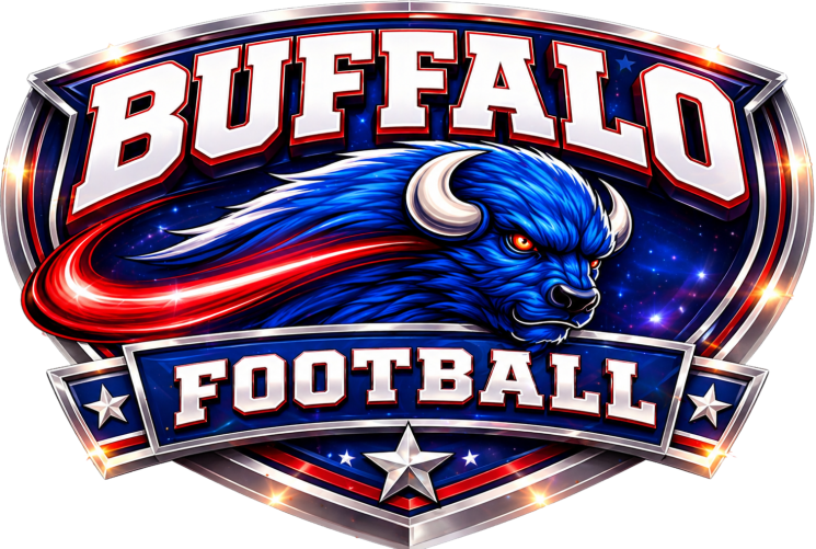 Buffalo Shield Football Short Sleeve T-Shirt