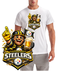 Steelers Cheers Pittsburgh Football Short Sleeve T-Shirt