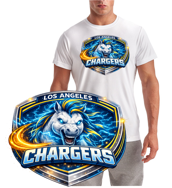 Charger Shield Short Sleeve T-Shirt