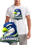 Seattle Seahawk New Football Mascot Short Sleeve T-Shirt