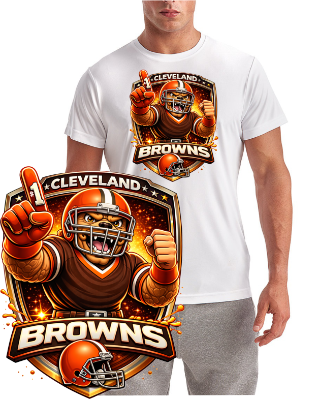 Cleveland Number One DAWG Short Sleeve T-Shirt
