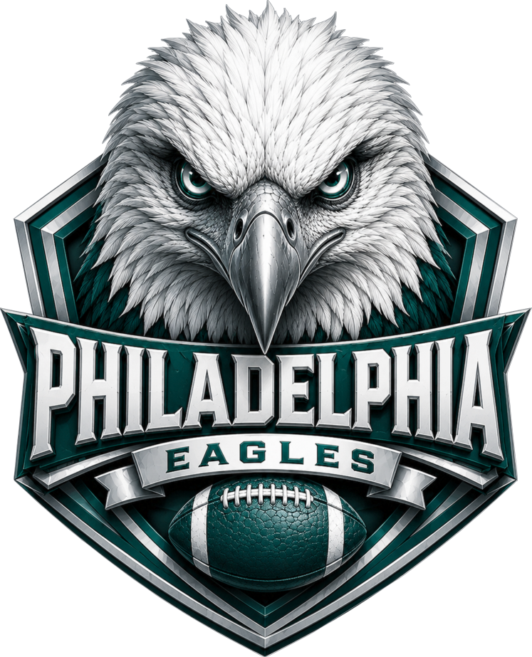 Eagles Philadelphia Football Shield Short Sleeve T-Shirt