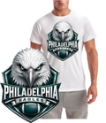 Eagles Philadelphia Football Shield Short Sleeve T-Shirt