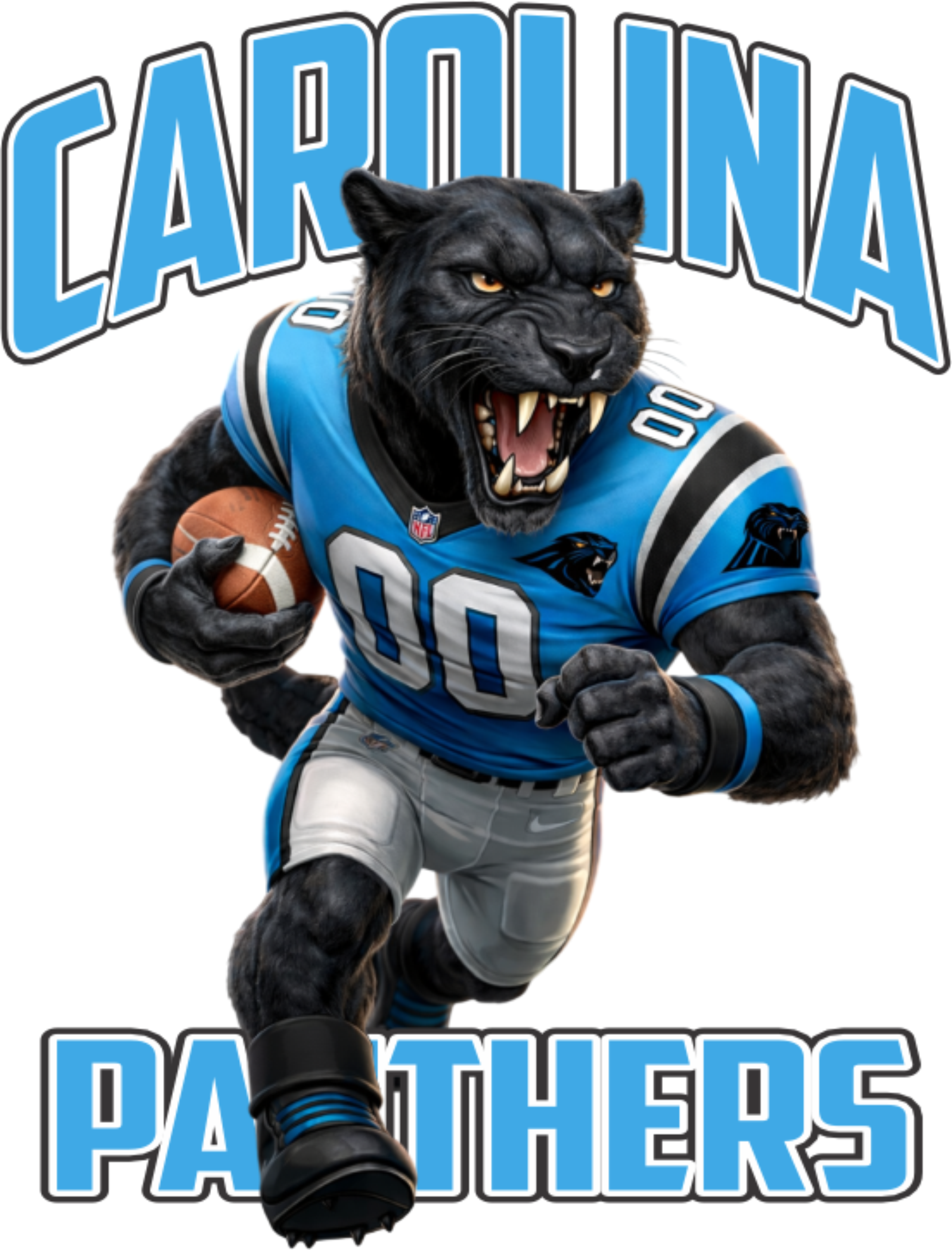 Carolina Simple Layout Short Sleeve T-Shirt