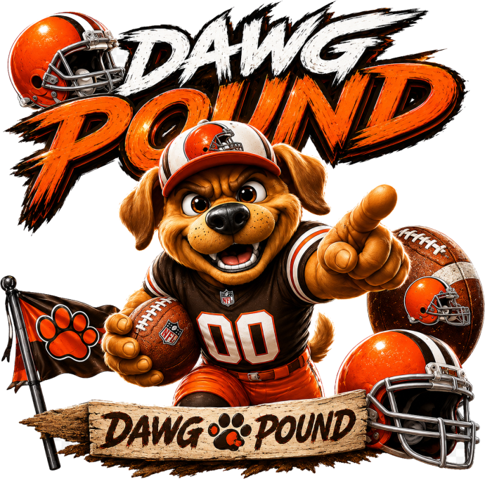 Dawg Pound Cleveland Short Sleeve T-Shirt