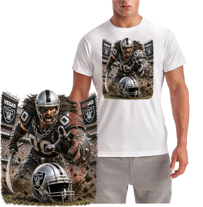 Las Vegas Raider In The House Football Short Sleeve T-Shirt