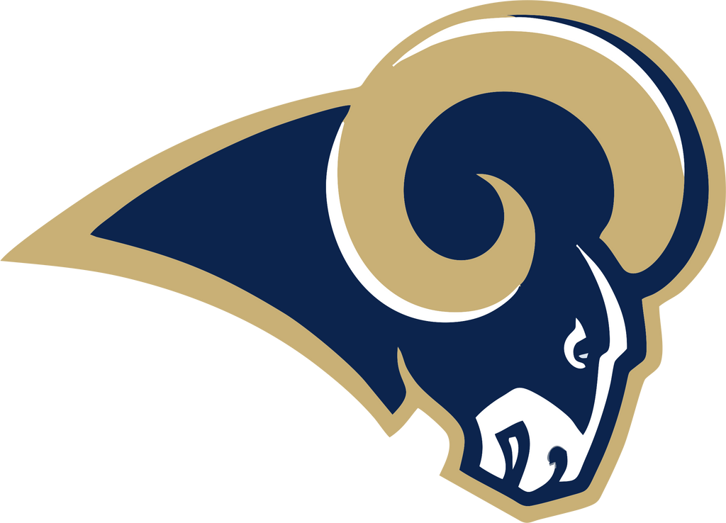 LA Rams Classic Design Short Sleeve T-Shirt