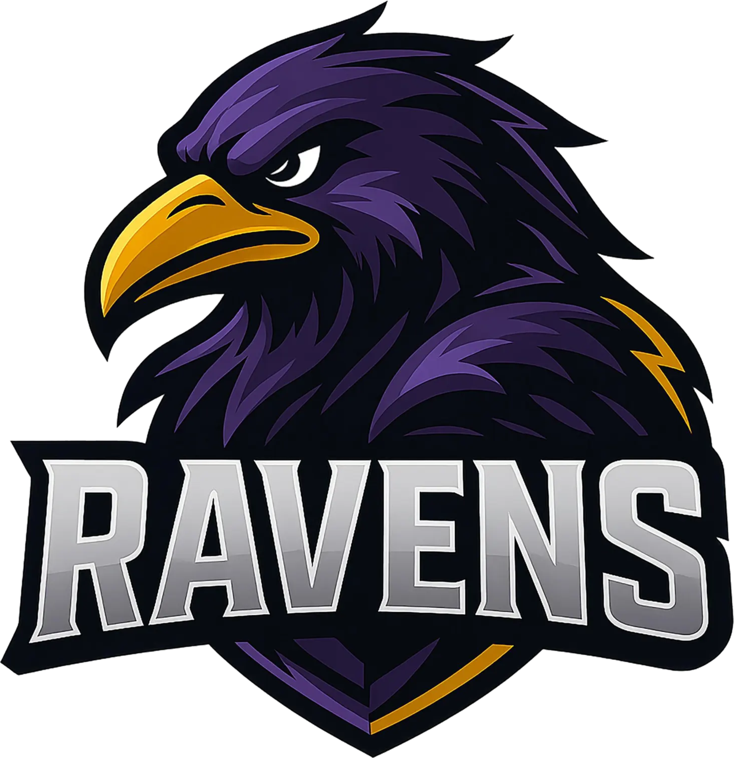 Ravens Raven Logo Short Sleeve T-Shirt