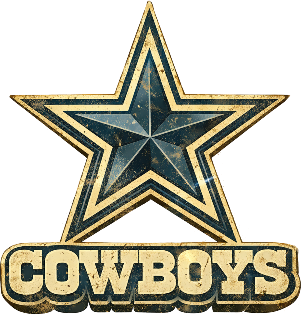 Rustic Looking Cowboy Dallas Star Short Sleeve T-Shirt