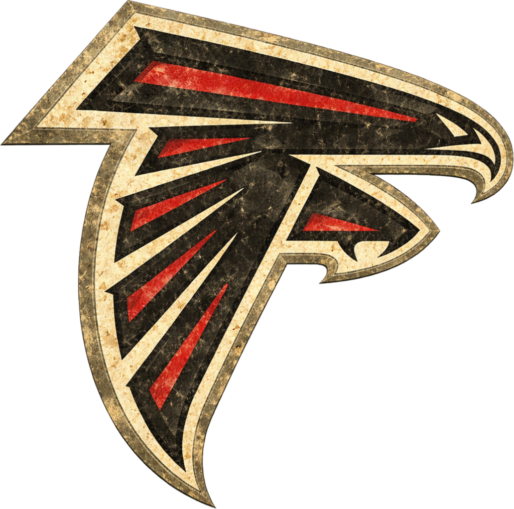 Falcon Aged Logo Atlanta Short Sleeve T-Shirt