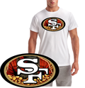 SF 49er Gold Logo Short Sleeve T-Shirt