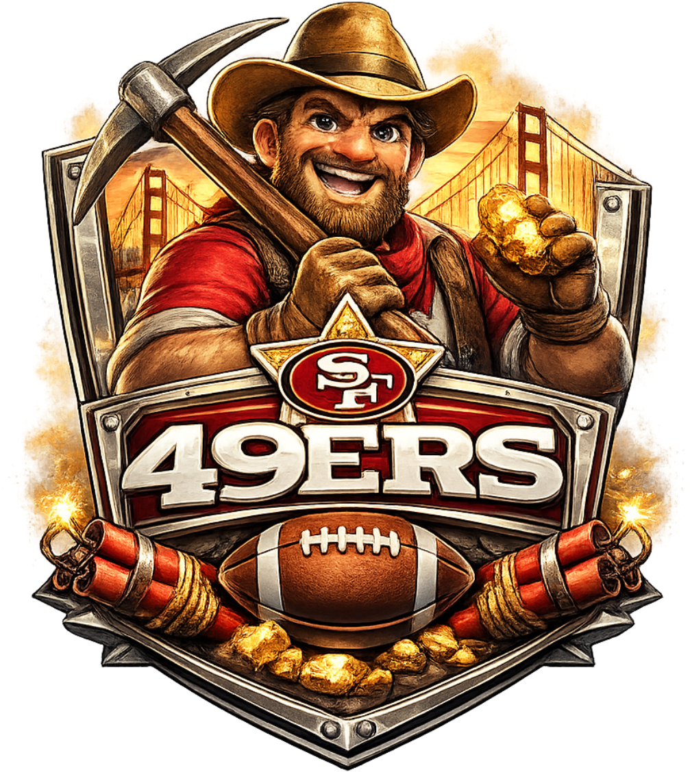 49er with Gold Short Sleeve T-Shirt